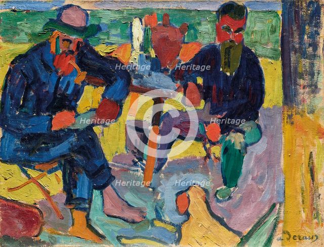 Matisse and Terrus, 1905. Creator: Derain, Andrè (1880-1954).