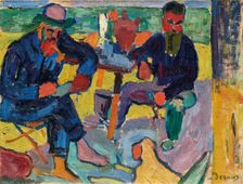 Matisse and Terrus, 1905. Creator: Derain, Andrè (1880-1954)