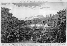 Matlock Spa, Derbyshire, late 18th century. Creator: Anon