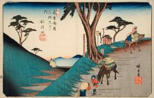 Matsuida, Station 17, c1838. Creator: Ando Hiroshige