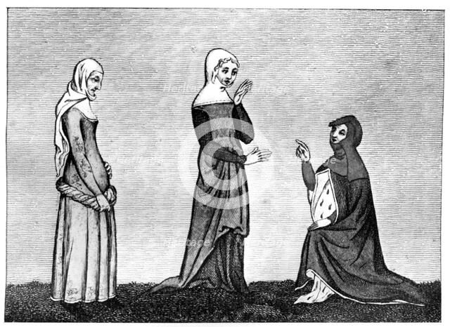 Matrons, 14th century, (1910). Artist: Unknown