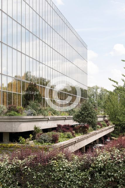 Matrix House, Basing View, Basingstoke, Hampshire, 2019. Creator: Steven Baker.