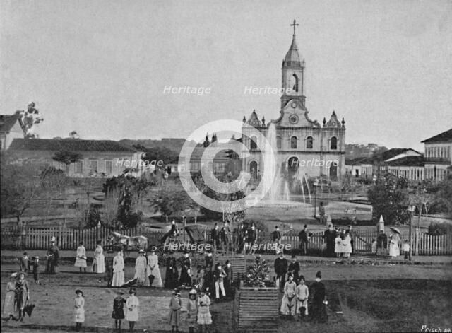 'Matriz de Piracicaba', 1895. Artist: Joao Pompe.