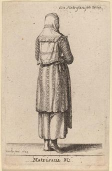 Matrisana M., 1648. Creator: Wenceslaus Hollar