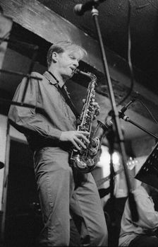 Matt Wates, Watermill Jazz Club, Dorking, Surrey, July 2001. Creator: Brian O'Connor