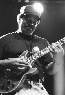 Matt "Guitar" Murphy, North Sea Jazz Festival, The Hague, Netherlands, 1999. Creator: Brian Foskett