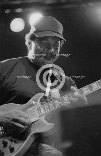 Matt "Guitar" Murphy, North Sea Jazz Festival, The Hague, Netherlands, 1999. Creator: Brian Foskett.
