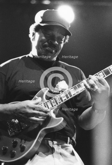 Matt "Guitar" Murphy, North Sea Jazz Festival, The Hague, Netherlands, 1999. Creator: Brian Foskett.
