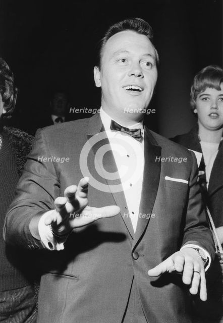 Matt Munro, Royal Festival Hall, London, 1962. Creator: Brian Foskett.