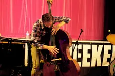 Matt Ridley, Darius Brubeck Quartet, Battle Jazz Festival, Battle, East Sussex, July 2023. Creator: Brian O'Connor