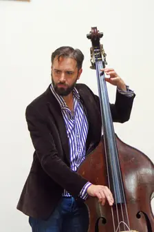 Matt Ridley, Darius Brubeck Quartet, NJA Fundraiser, Loughton Methodist Church, Essex, Sep 2021. Creator: Brian O'Connor