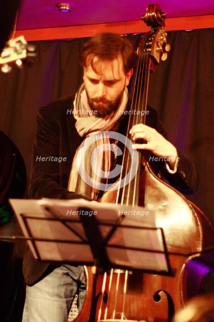 Matt Ridley, Emma Rawicz Quintet, Verdict Jazz Club, Brighton, East Sussex, 2022. Creator: Brian O'Connor.