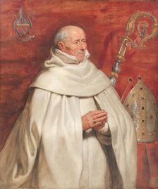 Matthaeus Yrsselius (1541-1629), Abbot of Sint-Michiel's Abbey in Antwerp, 1622-1625. Creator: Peter Paul Rubens