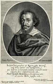 Matthäus Merian the Elder (1593-1650), c.1635. Creator: Furck, Sebastian (1589-1655)