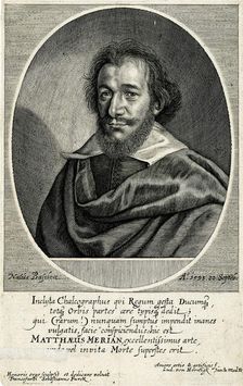 Matthäus Merian the Elder (1593-1650), c.1635. Creator: Furck, Sebastian (1589-1655)