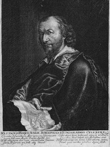 Matthäus Merian the Elder (1593-1650). From Memoria Merianaea, 1650. Creator: Merian, Matthäus, the Elder (1593-1650)