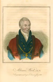Matthew Wood, 1820. Artist: Anon