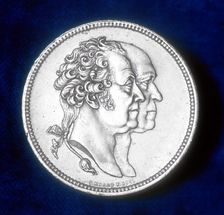 Matthew Boulton and James Watt, British engineers and industrialists, 1871. Artist: J Moore