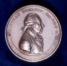 Matthew Boulton, English entrepreneur, industrialist and engineer, 1809