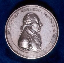 Matthew Boulton, English entrepreneur, industrialist and engineer, 1809