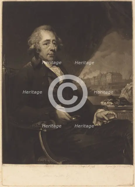 Matthew Boulton, F.R.S.. Creator: Samuel William Reynolds.