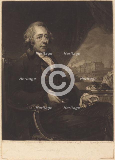 Matthew Boulton, F.R.S.. Creator: Samuel William Reynolds.