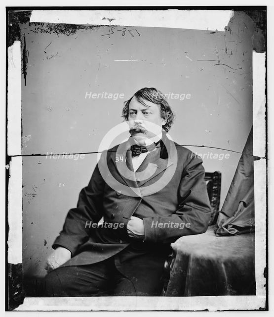 Matthew Hale Carpenter of Wisconsin, between 1860 and 1875. Creator: Unknown.