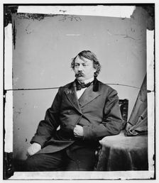 Matthew Hale Carpenter of Wisconsin, between 1860 and 1875. Creator: Unknown