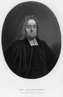 Matthew Henry (1662-1714), English biblical commentator and clergyman, 19th century.Artist: Samuel Freeman