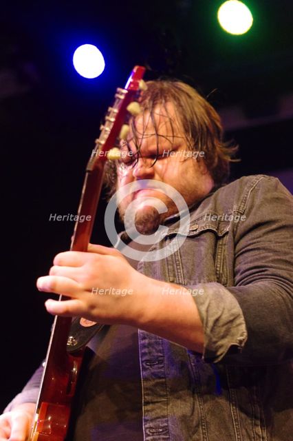 Matthew Long, Crawley Blues Club, Hawth, Crawley, West Sussex, 15 June 2019.  Creator: Brian O'Connor.