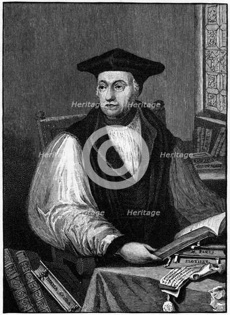 Matthew Parker, English prelate, 19th century. Artist: Unknown