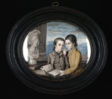 Matthias and Thomas Bordley, 1767. Creator: Charles Willson Peale