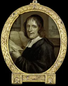 Matthijs Balen Jansz (1611-91), poet and chronicler of Dordrecht, 1732-1771. Creator: Jan Maurits Quinkhard
