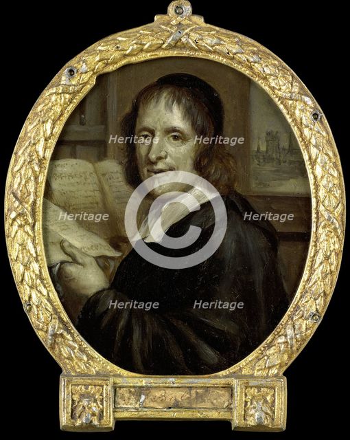Matthijs Balen Jansz (1611-91), poet and chronicler of Dordrecht, 1732-1771. Creator: Jan Maurits Quinkhard.