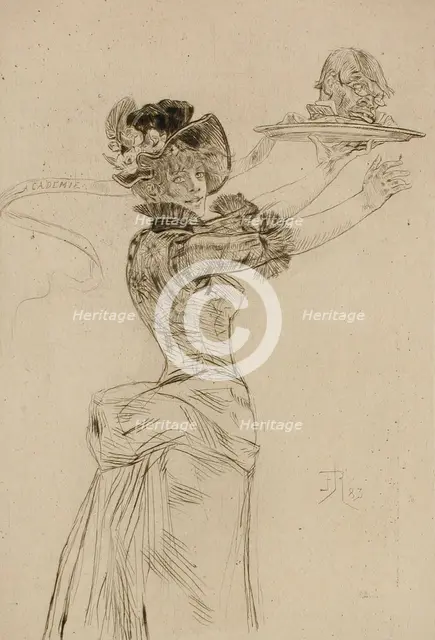 Maturité, 1887. Creator: Félicien Rops.