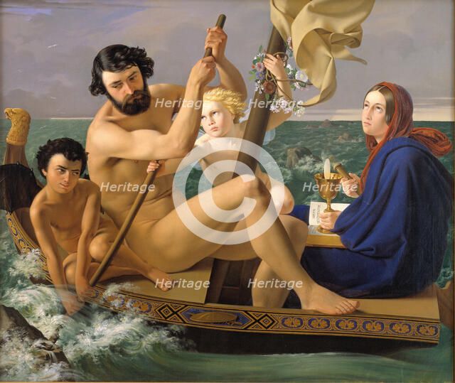 Maturity. From the series "The Four Ages of Man", 1840-1845. Creator: Blunck, Ditlev (Detlef) (1798-1854).