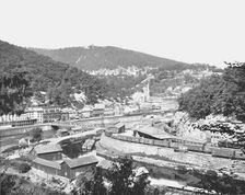 Mauch Chunk, Pennsylvania, showing Mount Pisgah, USA, c1900. Creator: Unknown