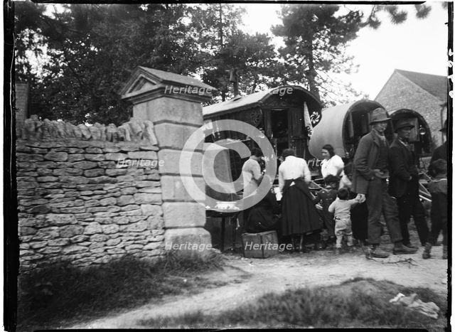 Maugersbury Manor, Maugersbury, Cotswold, Gloucestershire, 1928. Creator: Katherine Jean Macfee.