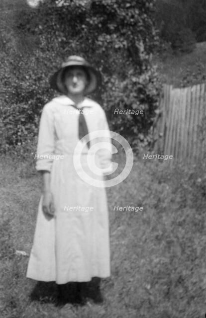 Maud Karpeles, Appalachia, USA, c1917. Artist: Cecil Sharp