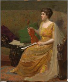 Maud Powell, 1918-1919. Creator: Nicholas Richard Brewer