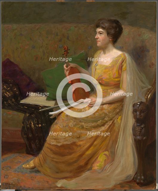 Maud Powell, 1918-1919. Creator: Nicholas Richard Brewer.