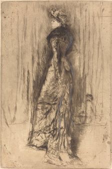 Maud, Standing, c. 1873. Creator: James Abbott McNeill Whistler