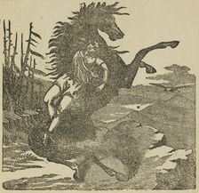 Maude Forrester as Mazeppa at Astley's Theatre, 1882. Creator: Unknown