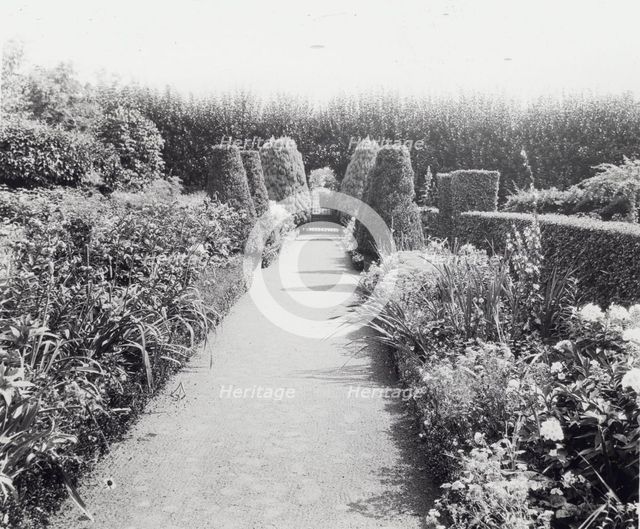 "Maudesleigh," Frederick Strong Moseley house, Newburyport, Massachusetts, 1920. Creator: Frances Benjamin Johnston.