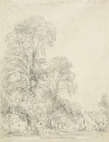 Maudlin, Near Chichester, 18 July 1835. Creator: John Constable