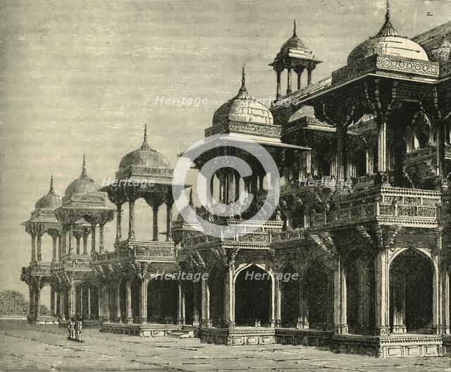 'Mausoleum of Akbar, Secundra', 1890.   Creator: Unknown.