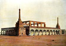 Mausoleum of the ex-first minister and his family, Madagascar, late 19th century. Artist: Gillot