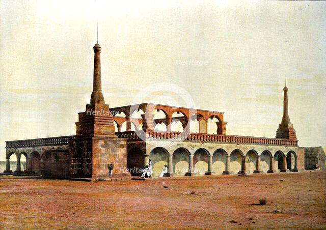 Mausoleum of the ex-first minister and his family, Madagascar, late 19th century. Artist: Gillot