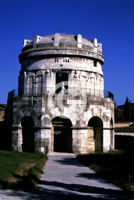 Mausoleum of Theodoricus in Ravena.