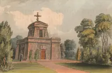 Mausoleum at Trentham 1824. Creator: John Gendall